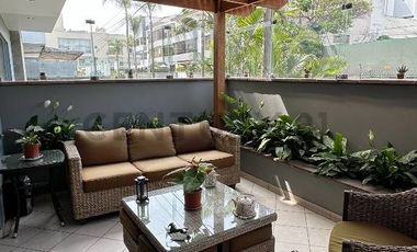 Exclusivo departamento con 3 terrazas en Chacarilla de  217 m² – Surco
