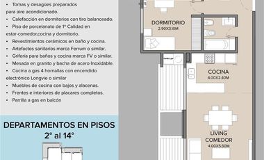 Departamento - Lanús Este 2 ambientes