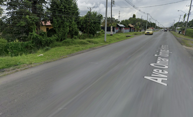 SE VENDE TERRENO EN BOCAS DEL TORO CHANGUINOLA SOBRE AVENIDA PRINCIPAL