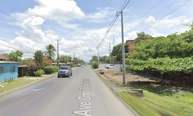 SE VENDE TERRENO EN BOCAS DEL TORO CHANGUINOLA SOBRE AVENIDA PRINCIPAL
