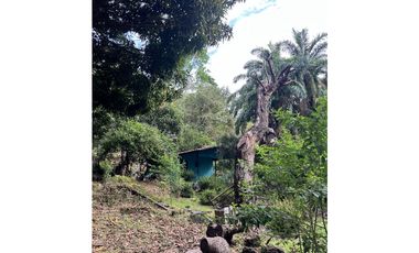 Venta de terreno con casa frente al Río Pacora, Vía hacia San Miguel
