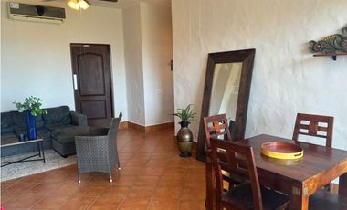 Venta de apartamento de playa full amoblado en Roca marina Vista Mar.