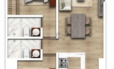 Departamento en venta en San Ángel Inn, Álvaro Obregón, Ciudad de México