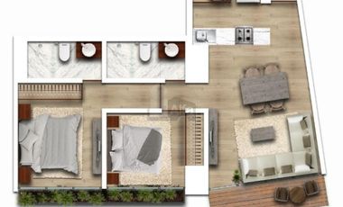 Departamento en venta en San Ángel Inn, Álvaro Obregón, Ciudad de México