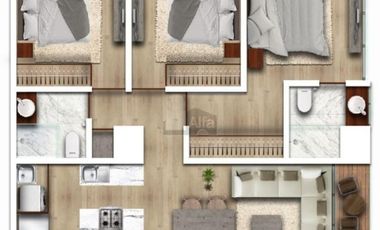 Departamento en venta en San Ángel Inn, Álvaro Obregón, Ciudad de México