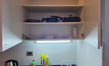 MONOAMBIENTE AMOBLADO CON PATIO VISTA HUMEDAL