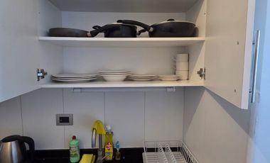 MONOAMBIENTE AMOBLADO CON PATIO VISTA HUMEDAL