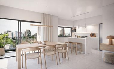 Departamento dos ambientes en venta en emprendimiento