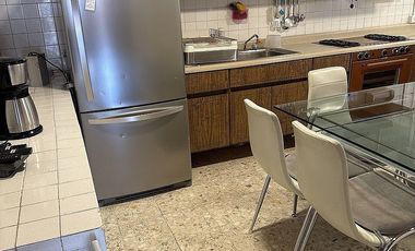 RENTA CASA SOLA AMUEBLADA 2 RECÁMARAS Y ESTUDIO, COL. MOLINO DE ROSAS