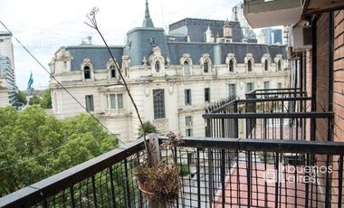 Departamento con balcón en alquiler temporario Barrio Norte