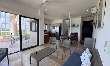 Penthouse frente al mar, Telchac puerto Yucatán