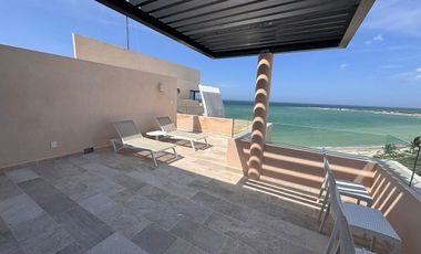 Penthouse frente al mar, Telchac puerto Yucatán