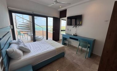 Penthouse frente al mar, Telchac puerto Yucatán