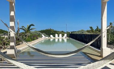Pent Garden, Beach Front; Telchac Puerto, Yucatán