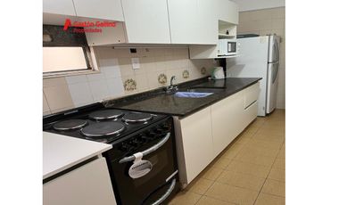 Departamento alquiler temporario de 3 ambientes amplios en el centro.