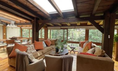 Casa estilo cabaña en venta en Avándaro