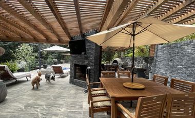Casa estilo cabaña en venta en Avándaro