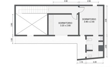 Amplio PH con dependencia - Barrio Norte