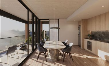 Milennia Rio | venta departamento 2 ambientes, balcón en L y cochera - Nordelta