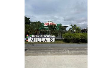 ALQUILER LOCAL COMERCIAL EN MILLA 8 - SG