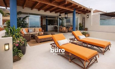 PRECIOSA CASA DE PLAYA EN VENTA CON IMPRESIONANTE VISTA AL MAR PLAYA PELICANOS