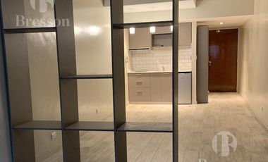 Monoambiente reciclado a estrenar en Retiro con baulera