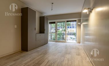 Monoambiente reciclado a estrenar en Retiro con baulera