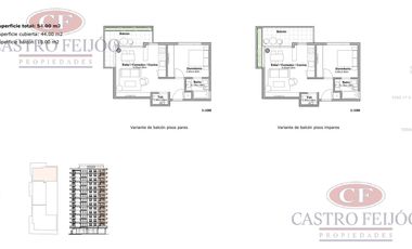 Anchorena Urban Tower - Tu lugar en La Lucila - 3 Ambientes - Vista única al Río