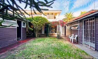 Venta Casa amplia con gran terreno y excelente ubicación en Ñuñoa