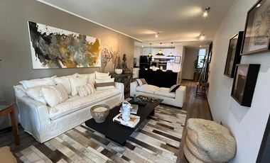 AMOBLADO-ARRIENDO DEPTO 3D-2B. VITACURA