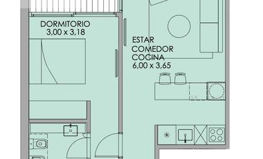 Oportunidad de Departamento en pozo en Vicente López