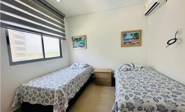 ALQUILER DE APARTAMENTO AMOBLADO EN PUNTA ROCA - SABANILLA F
