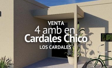 CASA 4 AMBIENTES EN VENTA, BARRIO SEMI CERRADO CARDALES CHICO, LOS CARDALES