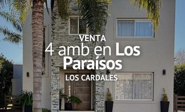 CASA 4 AMBIENTES EN VENTA, BARRIO LOS PARAISOS, LOS CARDALES