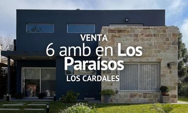 CASA 6 AMBIENTES EN VENTA, BARRIO LOS PARAISOS, LOS CARDALES