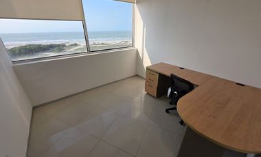 OFICINAS CORPORATIVAS EN RENTA. CON VISTA AL MAR. CARMEN, CAMPECHE