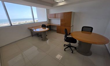 OFICINAS CORPORATIVAS EN RENTA. CON VISTA AL MAR. CARMEN, CAMPECHE
