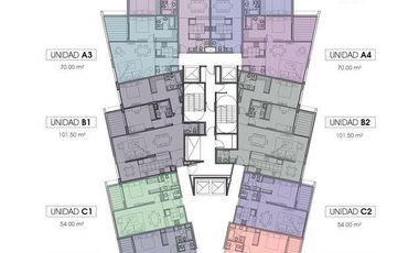 Departamento - Olivos-Vias/Rio