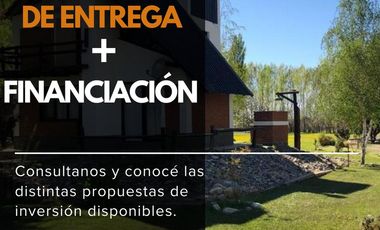 Sobre Ruta 40 Norte, zona de cabañas.