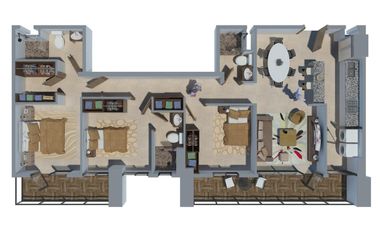 Venta de exclusivo departamento en Azcapotzalco con alberca y amenidades de lujo