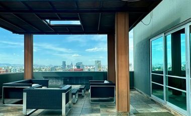 Departamento en venta en Chapultepec con vista panorámica, piso 15