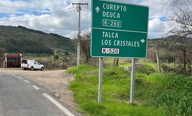 Se vende 14 sitios en loteo Tutucura. PENCAHUE