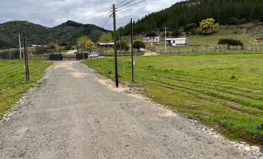 Se vende 14 sitios en loteo Tutucura. PENCAHUE