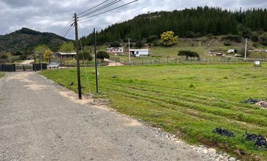 Se vende 14 sitios en loteo Tutucura. PENCAHUE