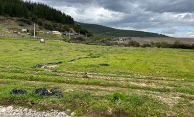 Se vende 14 sitios en loteo Tutucura. PENCAHUE