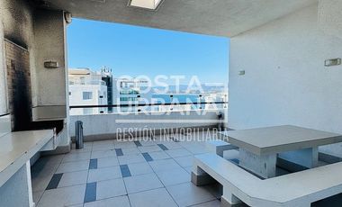 Amplio e iluminado departamento en Costa de Montemar