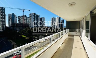 Amplio e iluminado departamento en Costa de Montemar