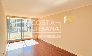 Amplio e iluminado departamento en Costa de Montemar