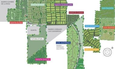 Terreno en  venta en Santa Lucia