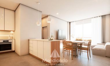 Depto 3 amb de 115m2 al frente con Balcón terraza con parrilla - Zona Güemes Aldrey